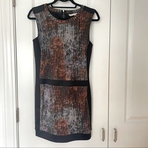 Rachel Roy Space-Dye Print Dress, Small